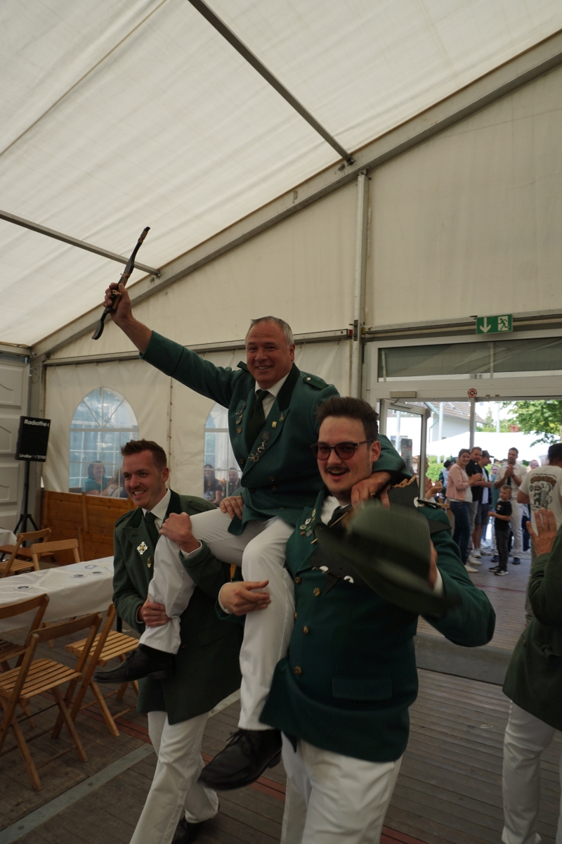 Königsvogelschießen 2024 St. Johannes Schützenbruderschaft Helling